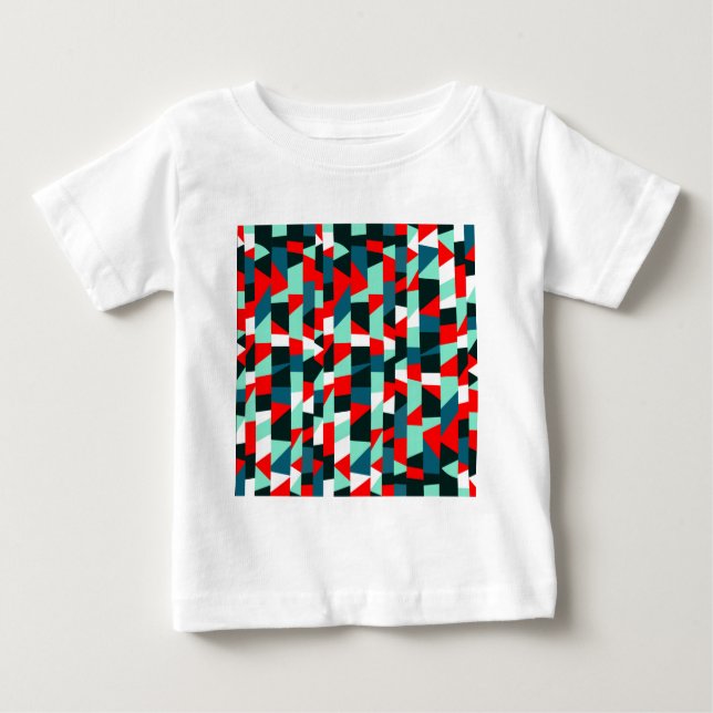 Camiseta Para Bebê Abstrato 190513 (Frente)