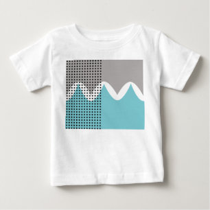Camiseta Para Bebê Abstrato Wiggles