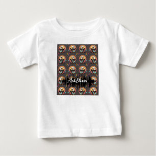 Camiseta Para Bebê Abutre Music Kawaii Impressão