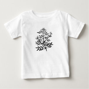 Camiseta Para Bebê Acácia