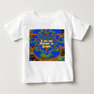 Camiseta Para Bebê Acacia Alchemy: Eu não sou alérgico à arte Pessoas