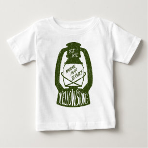Camiseta Para Bebê Acampamento de Yellowstone