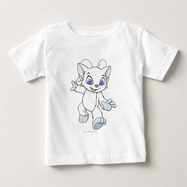Camiseta Para Bebê Acara White (Frente)