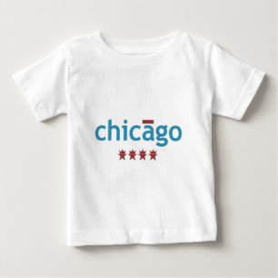 Camiseta Para Bebê Acento Chicago