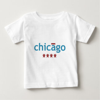Camiseta Para Bebê Acento Chicago
