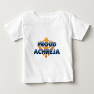 Camiseta Para Bebê Achreja orgulhoso, orgulho de Achreja