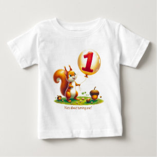 Camiseta Para Bebê Acorn Adventures: Celebrando o Grande!