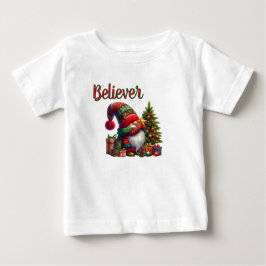 Camiseta Para Bebê Acreditador do Papai Noel