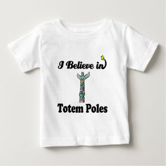 Camiseta Para Bebê acredito em totem