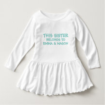 Adicione nomes de irmão/irmã no da irmã mais nova