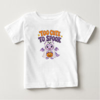 Adorável Bebê Dragão Fantasma Roxo de Halloween