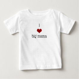Camiseta Para Bebê Adoro a avó da mamã