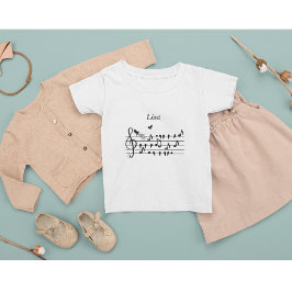 Camiseta Para Bebê Adoro pássaros, esperando um acréscimo à família.