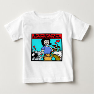 Camiseta Para Bebê Adote