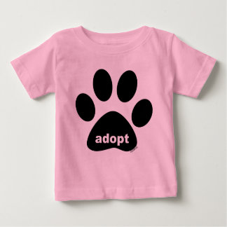 Camiseta Para Bebê Adote