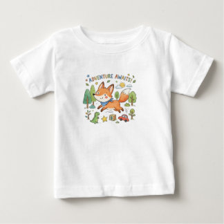 Camiseta Para Bebê Adventure Awaits T_Shirt
