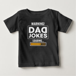 Camiseta Para Bebê Advertência Fantástica! Carregamento de Piada de p