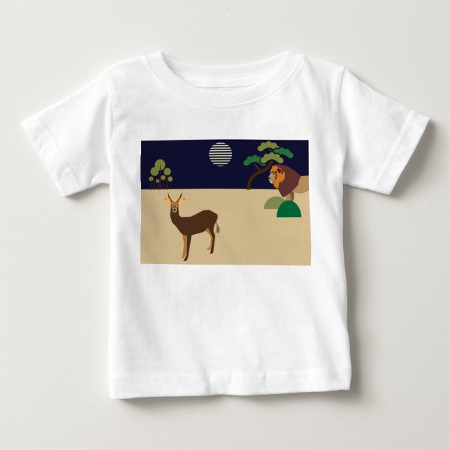 Camiseta Para Bebê África (Frente)