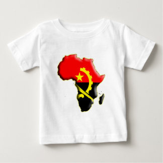CAMISETA PARA BEBÊ ÁFRICA: ANGOLA