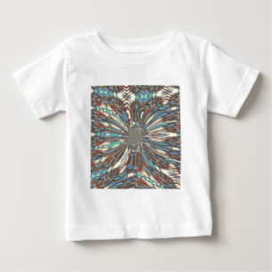 Camiseta Para Bebê África Edgy Urban Fantástico Design Cores Fantásti