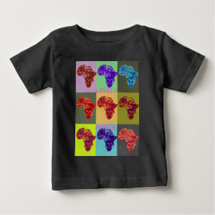 CAMISETA PARA BEBÊ ÁFRICA LOVELMENTE