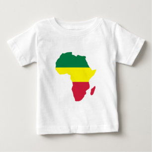 Camiseta Para Bebê Africa Reggae