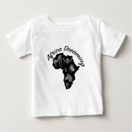 Camiseta Para Bebê África Sonhando