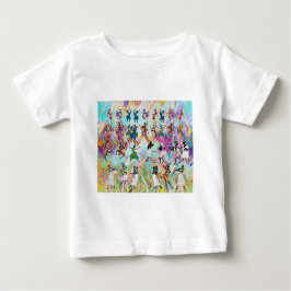Camiseta Para Bebê African Feast: Rhythms of Unity