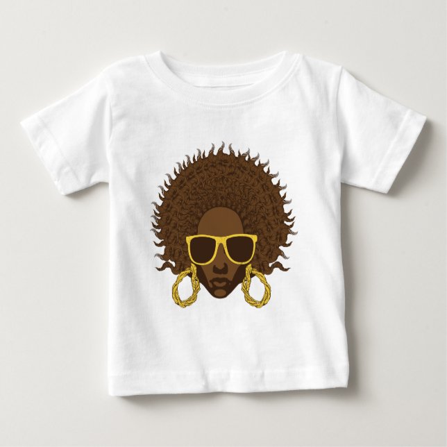 Camiseta Para Bebê Afro-Legal (Frente)