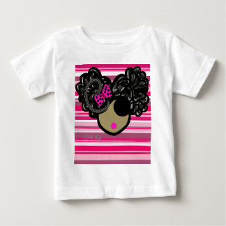 Camiseta Para Bebê Afro Puffs