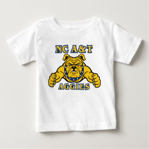 Camiseta Para Bebê Agências A&T NC   Aggie Bulldog