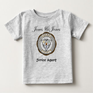 Camiseta Para Bebê Agente júnior