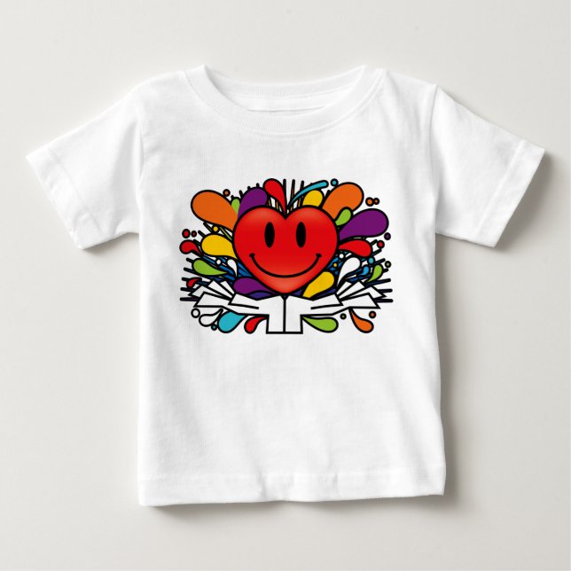 CAMISETA PARA BEBÊ AGRADÁVEL (Frente)