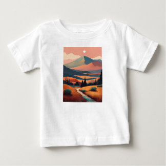 Camiseta Para Bebê Aguardam Aventura T-Shirt de Crianças com Terras d