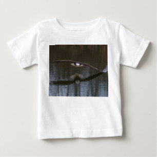 Camiseta Para Bebê Águia Balda em Voo