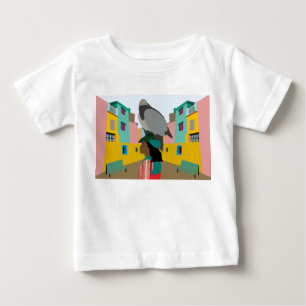 Camiseta Para Bebê Águia na cabeça