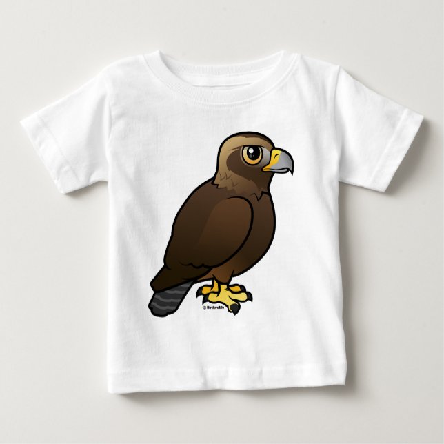 Camiseta Para Bebê Águia ouro (Frente)