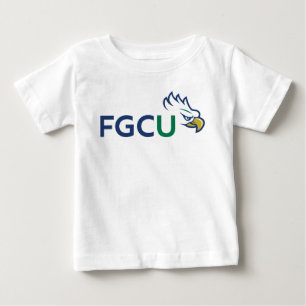 Camiseta Para Bebê Águias da Universidade da Costa do Golfo da Flórid