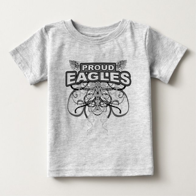 Camiseta Para Bebê Águias Orgulhosas (Frente)