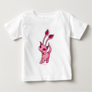 Camiseta Para Bebê Aisha cor-de-rosa Prancing