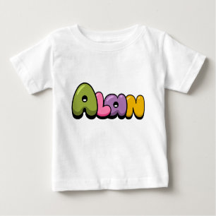 Camiseta Para Bebê Alan