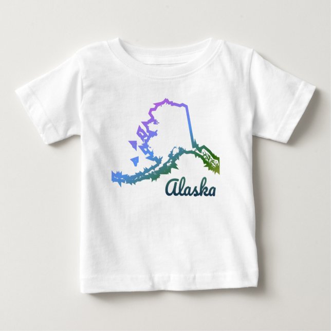 Camiseta Para Bebê Alasca (Frente)