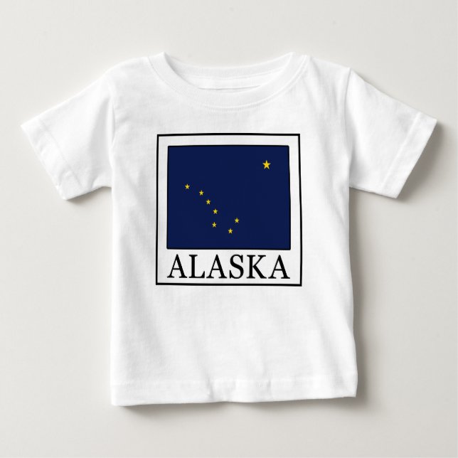 Camiseta Para Bebê Alasca (Frente)