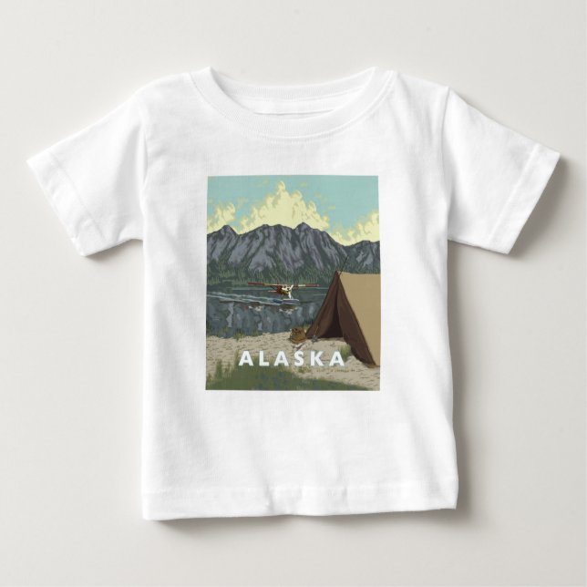 Camiseta Para Bebê Alaskan Bush Pessoas Baby (Frente)