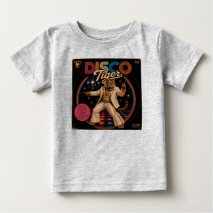 Camiseta Para Bebê Álbum Disco Tiger
