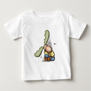 Camiseta Para Bebê Alces #Sleeping de Moe