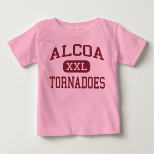 Camiseta Para Bebê Alcoa - furacões - segundo grau - Alcoa Tennessee