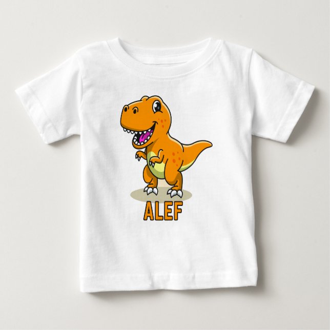 CAMISETA PARA BEBÊ ALEF (Frente)