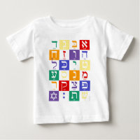 Aleph-Aposta (alfabeto hebreu) - arco-íris