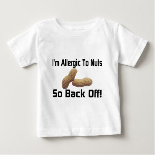 Camiseta Para Bebê Alérgico aos loucos